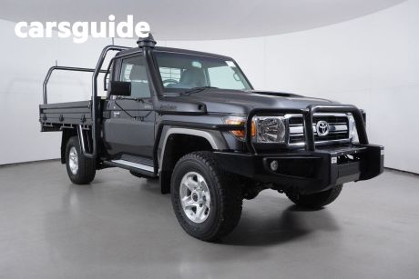 Grey 2020 Toyota Landcruiser 70 Series Cab Chassis GXL
