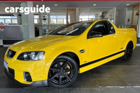 Yellow 2012 Holden Commodore Utility SS-V Z-Series