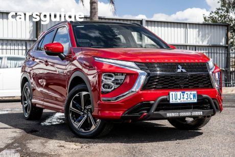 Red 2021 Mitsubishi Eclipse Cross Wagon Exceed Phev