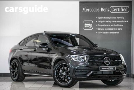 Grey 2023 Mercedes-Benz GLC Coupe 300 4Matic