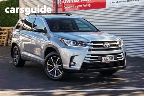 Silver 2016 Toyota Kluger Wagon GXL 2WD
