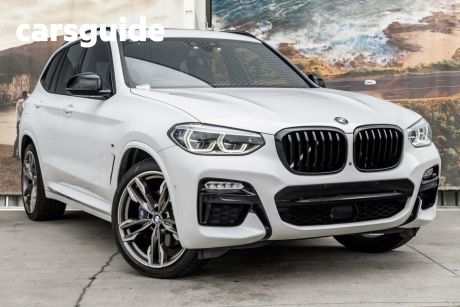 White 2018 BMW X3 Wagon G01 M40i Wagon 5dr Steptronic 8sp 4x4 3.0T [Jan]
