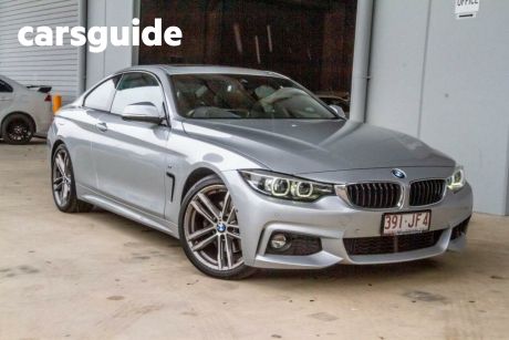 Silver 2017 BMW 4 Coupe 430i F32