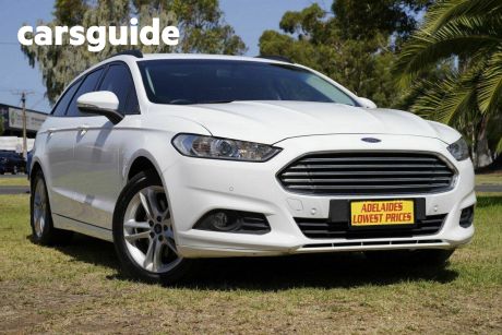 White 2015 Ford Mondeo Wagon Ambiente Tdci