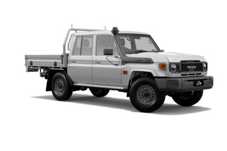 2024 Toyota Landcruiser 70 Series Double Cab Chassis LC79 Workmate + Diff Locks