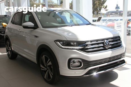 White 2024 Volkswagen T-Cross Wagon 85Tfsi Style (restricted Feat)