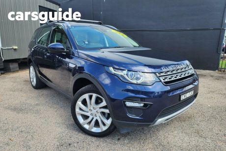 Blue 2016 Land Rover Discovery Sport Wagon SD4 HSE