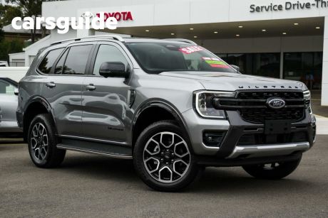 Silver 2024 Ford Everest Wagon Wildtrak Special Edition (4WD)