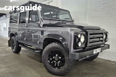 Grey 2013 Land Rover Defender Wagon Limited Edition