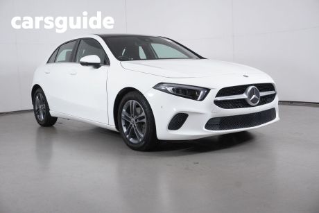 White 2019 Mercedes-Benz A180 Hatchback