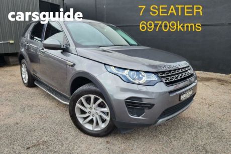 Grey 2016 Land Rover Discovery Sport Wagon TD4 150 SE 5 Seat