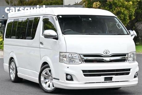 White 2010 Toyota HiAce Commercial GL