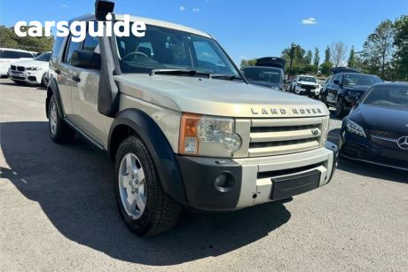 Gold 2006 Land Rover Discovery 3 Wagon SE