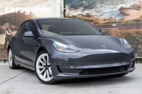Grey 2021 Tesla Model 3 OtherCar Long Range
