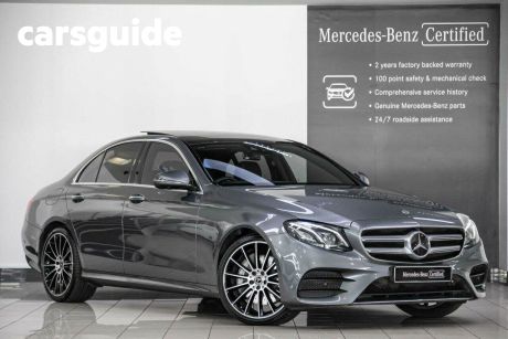 Grey 2019 Mercedes-Benz E300 Saloon