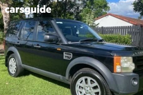 Black 2007 Land Rover Discovery 3 SUV SE