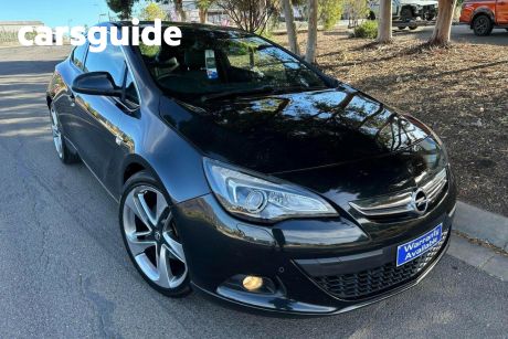 Black 2012 Opel Astra Coupe GTC 1.6 Sport