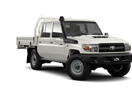 2024 Toyota Landcruiser 70 Series Double Cab Chassis LC79 Workmate + Diff Locks