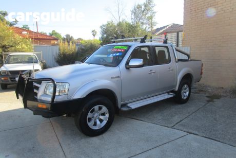 Silver 2008 Ford Ranger Dual Cab Pick-up XLT (4X4)