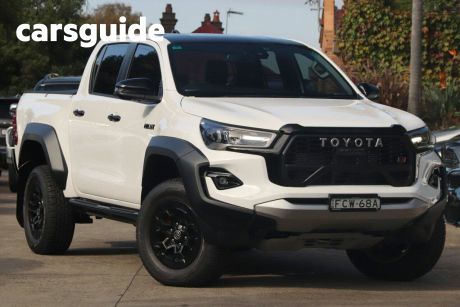 White 2023 Toyota Hilux Double Cab Pick Up GR-Sport (4X4)