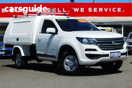 White 2018 Holden Colorado Cab Chassis LS (4X2)