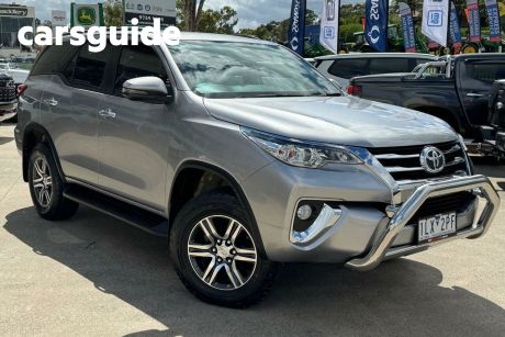 Silver 2017 Toyota Fortuner Wagon GXL