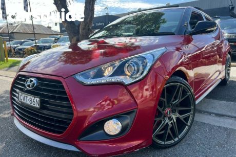 Red 2014 Hyundai Veloster Hatch FS3 SR Turbo Coupe 4dr Man 6sp 1.6T