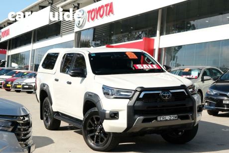 White 2021 Toyota Hilux Double Cab Pick Up Rogue (4X4)