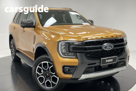 Yellow 2023 Ford Everest Wagon Wildtrak Special Edition (4WD)
