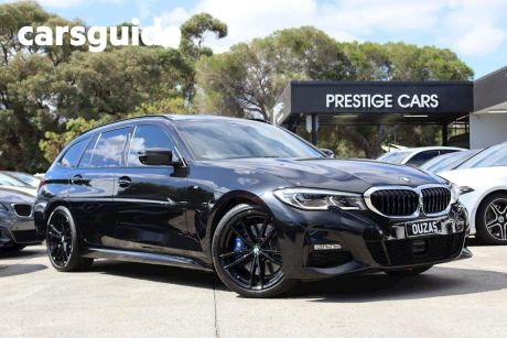 Black 2020 BMW 330I Wagon Touring Luxury Line