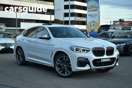 White 2018 BMW X4 Coupe M40I
