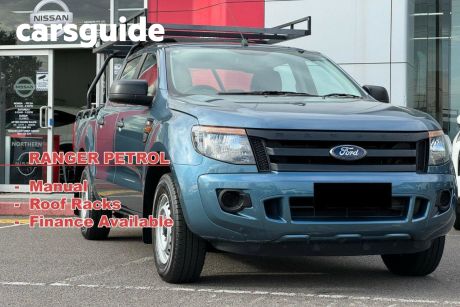 Blue 2012 Ford Ranger Crew Cab Chassis XL 2.5 (4X2)