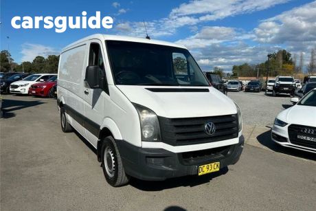 White 2013 Volkswagen Crafter Commercial 35 High Roof LWB TDI300