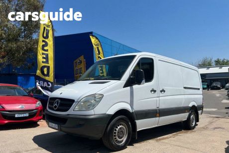 White 2013 Mercedes-Benz Sprinter Commercial 313CDI Low Roof MWB