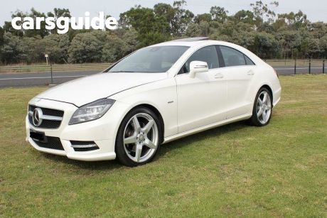 White 2011 Mercedes-Benz CLS350 Coupe BE