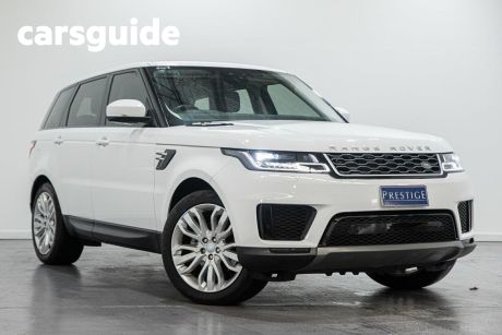 White 2018 Land Rover Range Rover Sport Wagon SDV6 SE
