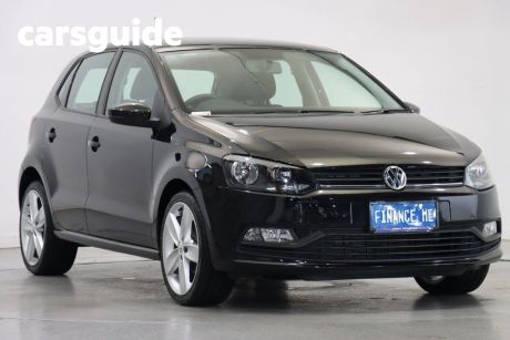 Black 2016 Volkswagen Polo Hatchback 66 TSI Trendline