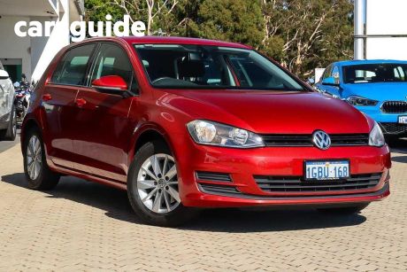 Red 2016 Volkswagen Golf Hatchback 92 TSI Trendline