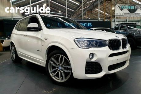 White 2017 BMW X3 Wagon Xdrive 20I