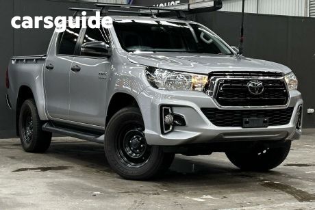 Silver 2020 Toyota Hilux Double Cab Pick Up SR (4X4)