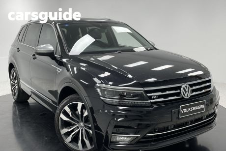 Black 2019 Volkswagen Tiguan Wagon Allspace 162 TSI Highline