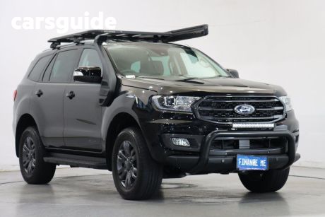 Black 2021 Ford Everest Wagon Trend (4WD)