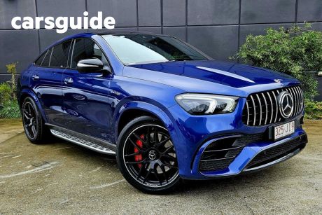 Blue 2020 Mercedes-Benz GLE63 Coupe S 4Matic+ (hybrid)
