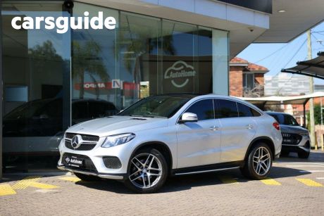 Silver 2015 Mercedes-Benz GLE350 Coupe D 4Matic