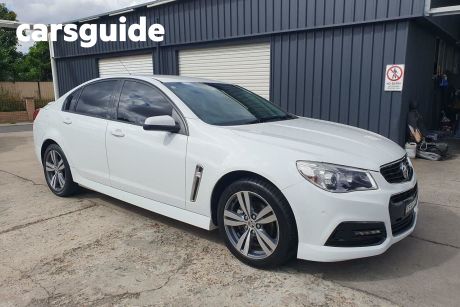 White 2015 Holden Commodore Sedan SV6