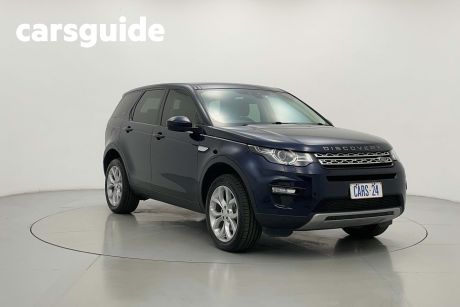 Blue 2016 Land Rover Discovery Sport Wagon SD4 HSE