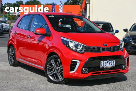 Red 2018 Kia Picanto Hatchback GT-Line