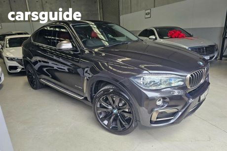 Grey 2018 BMW X6 Coupe Xdrive 30D