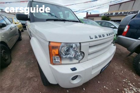 White 2009 Land Rover Discovery 3 Wagon HSE