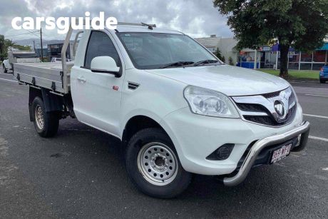 White 2015 Foton Tunland Cab Chassis Tray (4X2)